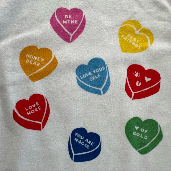 Valentine’s Heart Candy Raglan - Picture 2 of 4